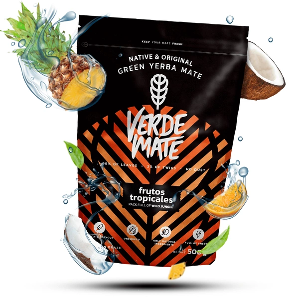 Verde Mate Groen met tropische vruchten