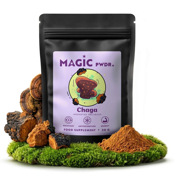 Magic Pwdr chaga paddenstoelensupplement