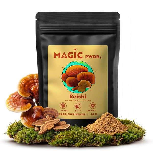 Magic Pwdr reishi paddenstoelensupplement