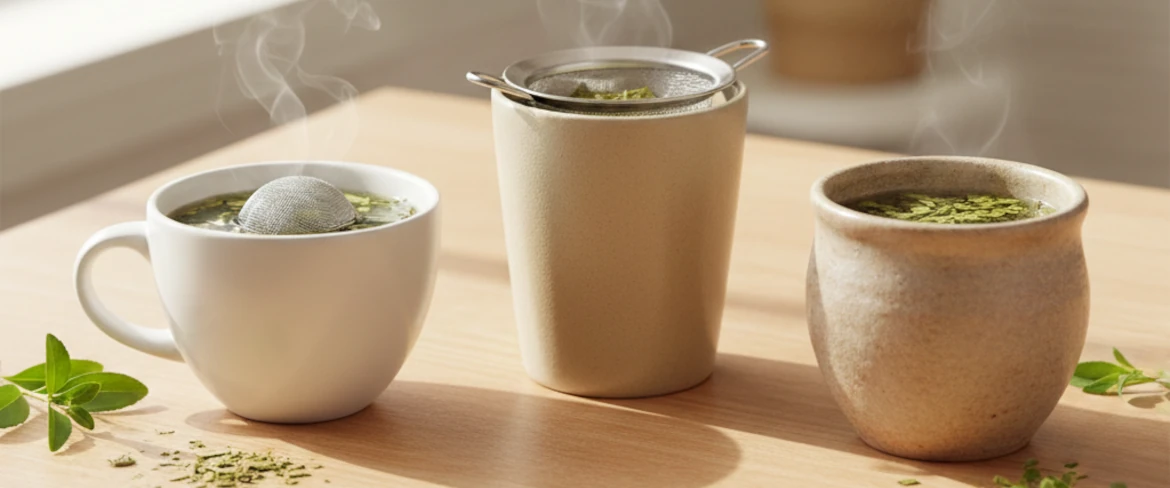 Hoe drink je yerba mate uit een mok – yerba mate met een infuser, zeefje of zonder accessoires