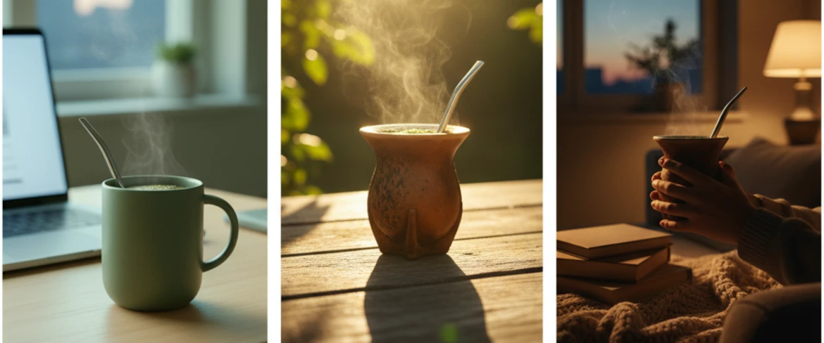 Verschillende momenten van de dag – wanneer drink je yerba mate?