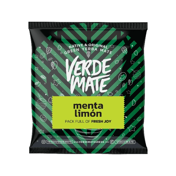 Verde Mate Menta Limón - packaging