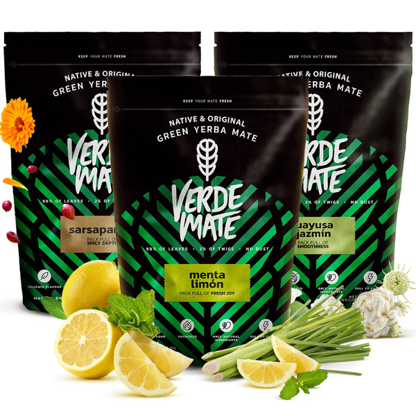 Trio Yerba Verde Mate op START voor beginners