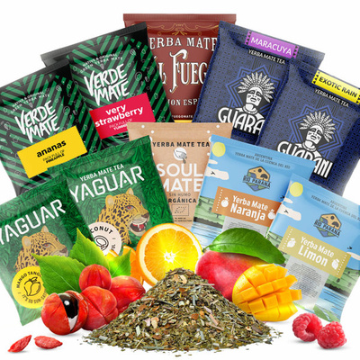Yerba Mate BEST VOOR START 10x50g UITSLUITEND FRUIT