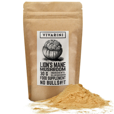 Vivarini – Lion’s Mane – Pruikzwam 30 g