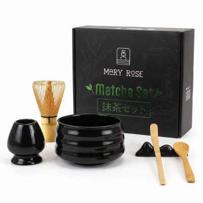 Cadeauset: accessoires voor het bereiden van matchathee