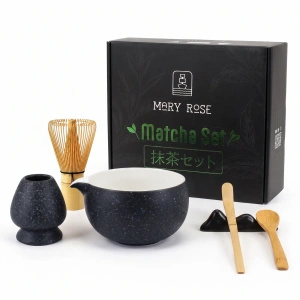 Cadeauset: accessoires voor het bereiden van matchathee