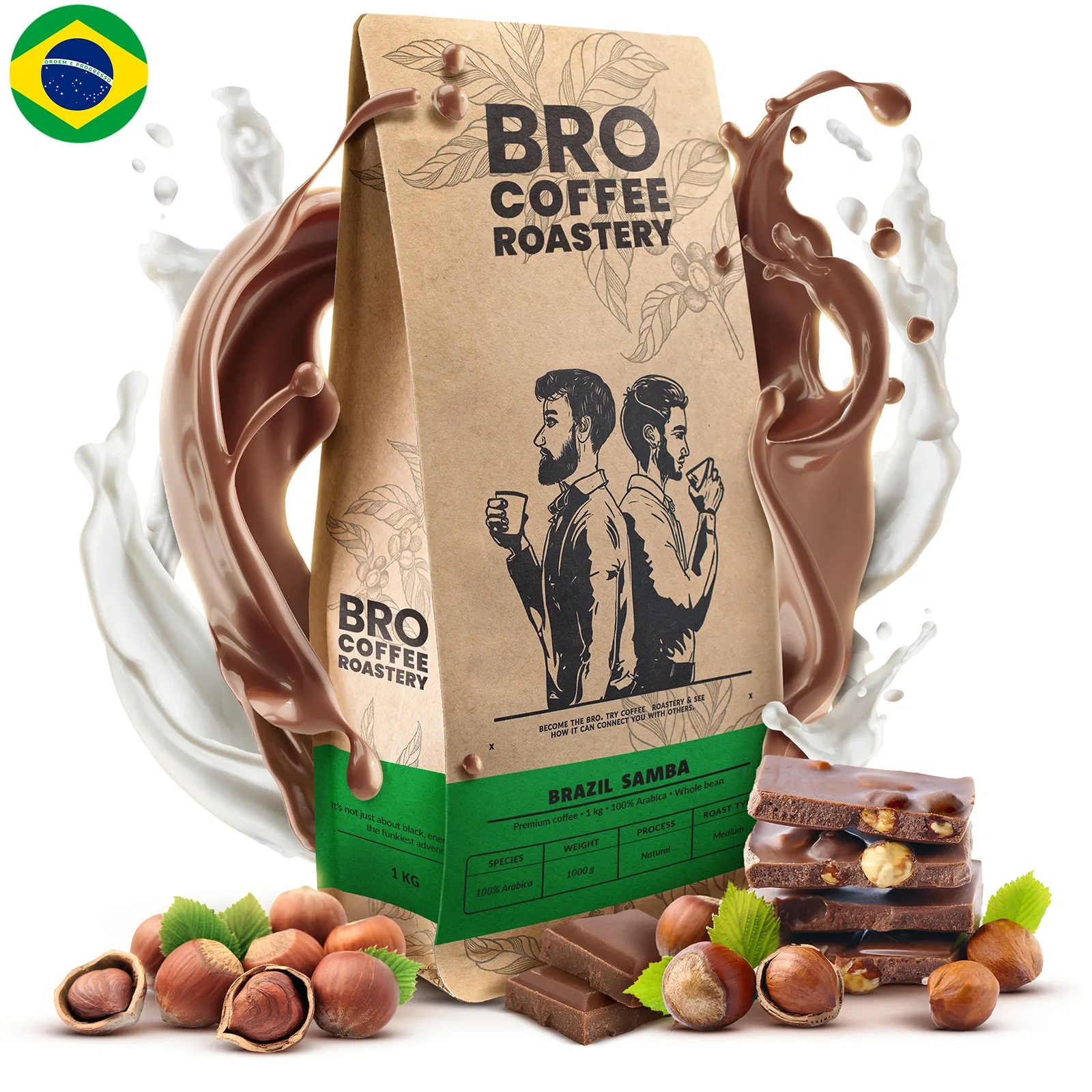 Koffie Bro Coffee Roastery Brazil Samba