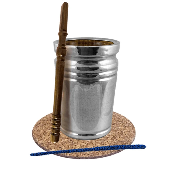 Palo Santo Mate Kopje + Bombilla