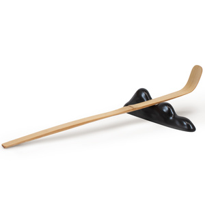 Chashaku-oki – Houder voor matcha-lepel (zwart)