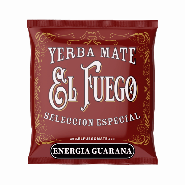 Yerba mate set El Fuego keramische kalebas bombilla