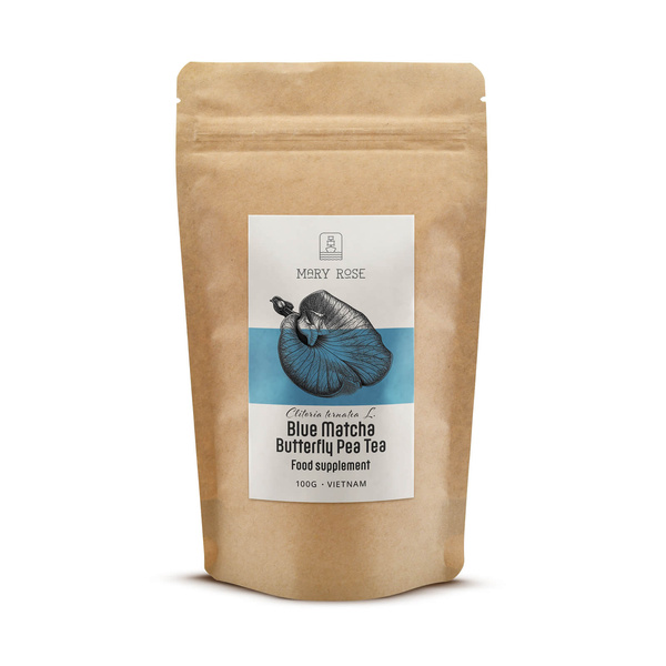 Mary Rose – Blue Matcha – Butterfly Pea Tea (poeder) 100 g