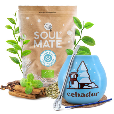 Yerba mate Winter startset Soul Mate Frosty 500g