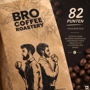 Bro Coffee Roastery – Hele Bonen Koffie Brazil Cerrado Premium 400 g