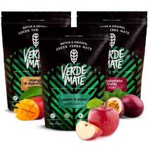 Yerba mate set Verde Mate Groen fruitig 3x500 1,5kg