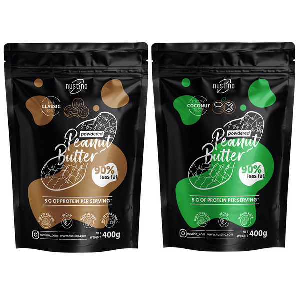 Nustino - Pindakaaspoeder 2x400g