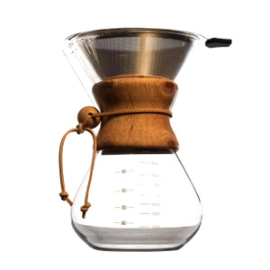 Koffiezetapparaat chemex type 800 ml + herbruikbaar filter