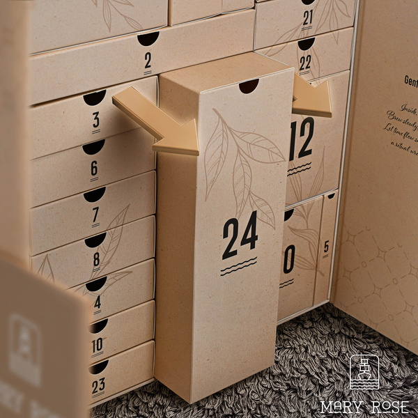 Adventskalender – thee, matcha en accessoires – Mary Rose