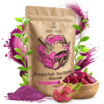 Mary Rose – Pink Matcha Alternative – Dragon fruit (poeder) 100 g