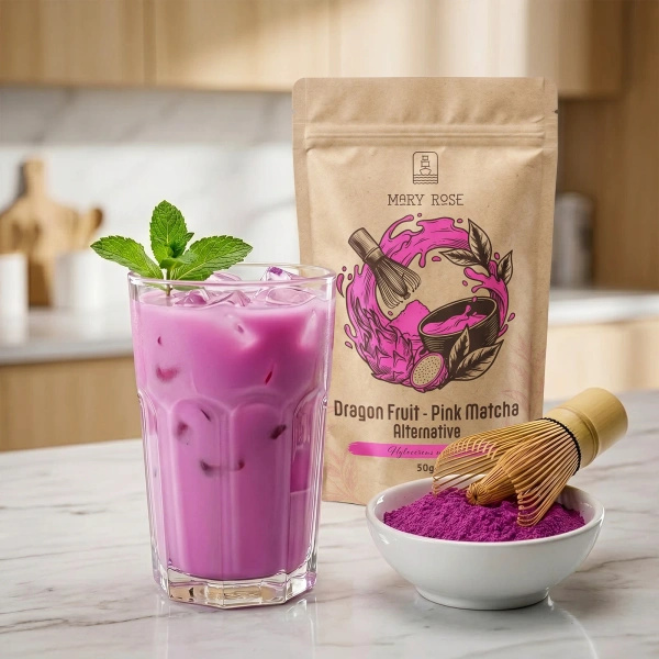 Set met kleurrijke matcha’s: Yellow Matcha + Pink Matcha + White Matcha