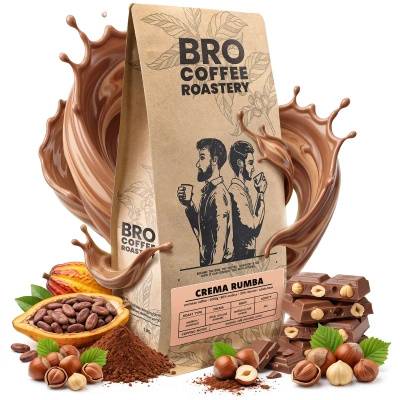 Bro Coffee Roastery – Hele Bonen Koffie Crema Rumba 1 kg