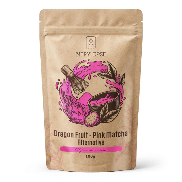 Mary Rose – Pink Matcha Alternative – Dragon fruit (poeder) 100 g