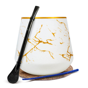 Accessoireset voor yerba mate: Kalebas + Bombilla