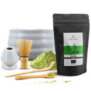 PREMIUM set voor het zetten van matcha-thee: Japanse BIO matcha 30g + accessoires