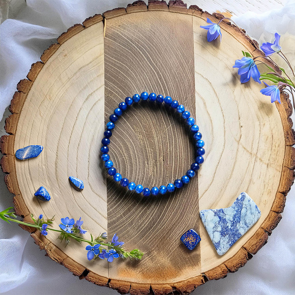 Armband met lapis lazuli