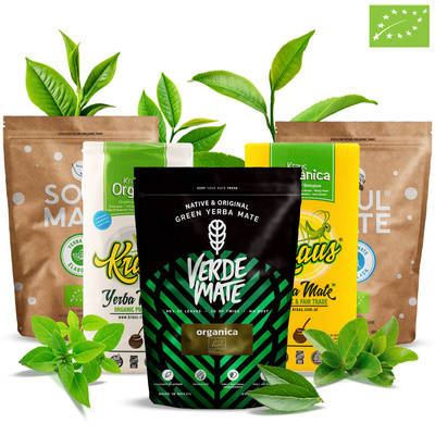 Biologische Yerba Mate Thee Set 5x0,5kg