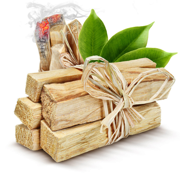 Geschenkset: Palo Santo 50 g + witte salie "Zeven Chakra's