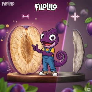 FiloLilo – Gevriesdroogde pruimen (halve) 20 g