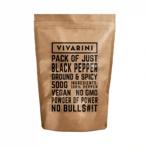 Vivarini – Zwarte peper (gemalen) 0,5 kg