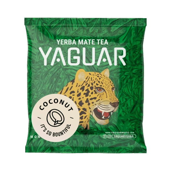 Yerba Mate Startset: monsters Yaguar 10x50g + Kalebas + Bombilla