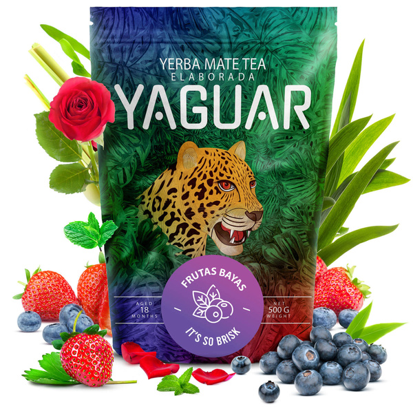Yerba Mate Yaguar Fruit set 3x500g 1.5kg