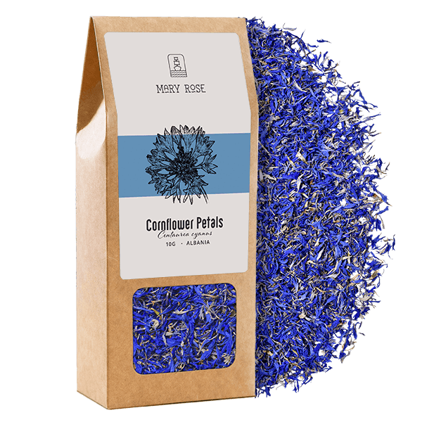 Mary Rose - Korenbloem bloemblaadjes (blauw) 10g