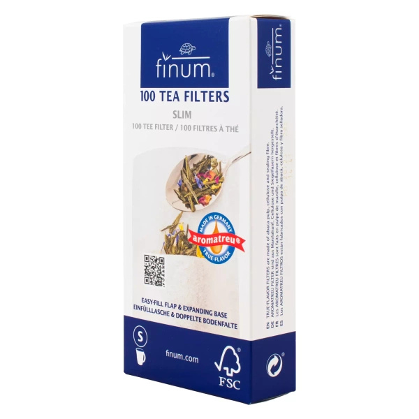 Papieren theefilters – maat S (100 stuks)
