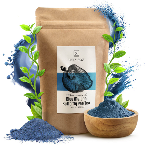 Set om Blue Matcha te bereiden