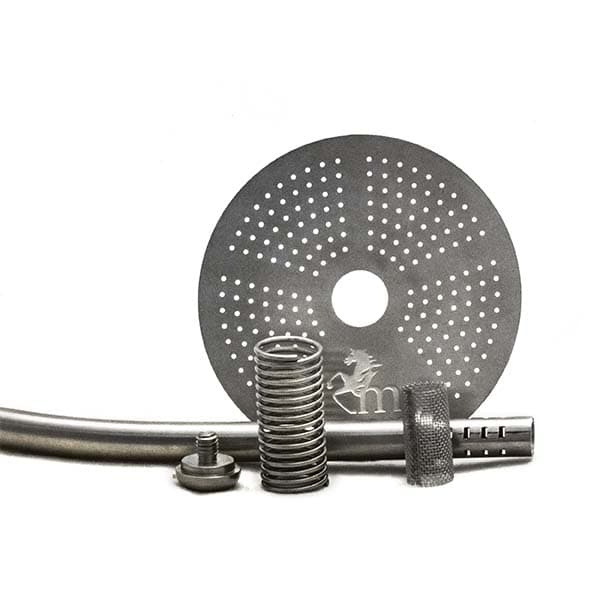 TermoColador – maté‑beker + zeef + bombilla – houtkleur