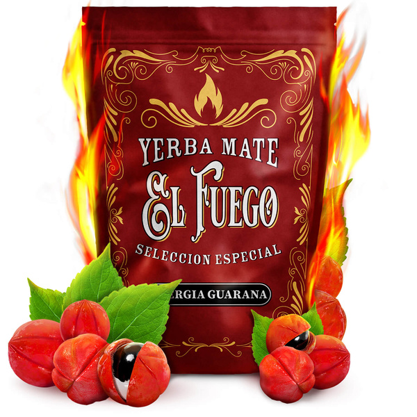 Yerba Mate winterset Verde Mate El Fuego 2x500g + accessoires