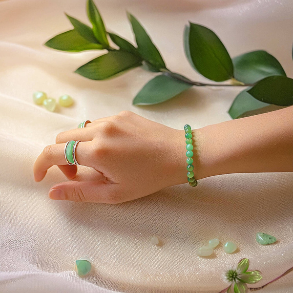 Armband met aventurijn