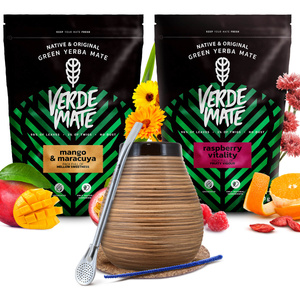 Yerba mate set Verde Mate keramische kalebas bombilla