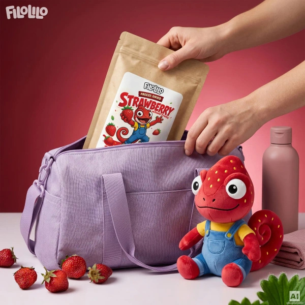 FiloLilo – Gevriesdroogde aardbeien (hele) 20 g