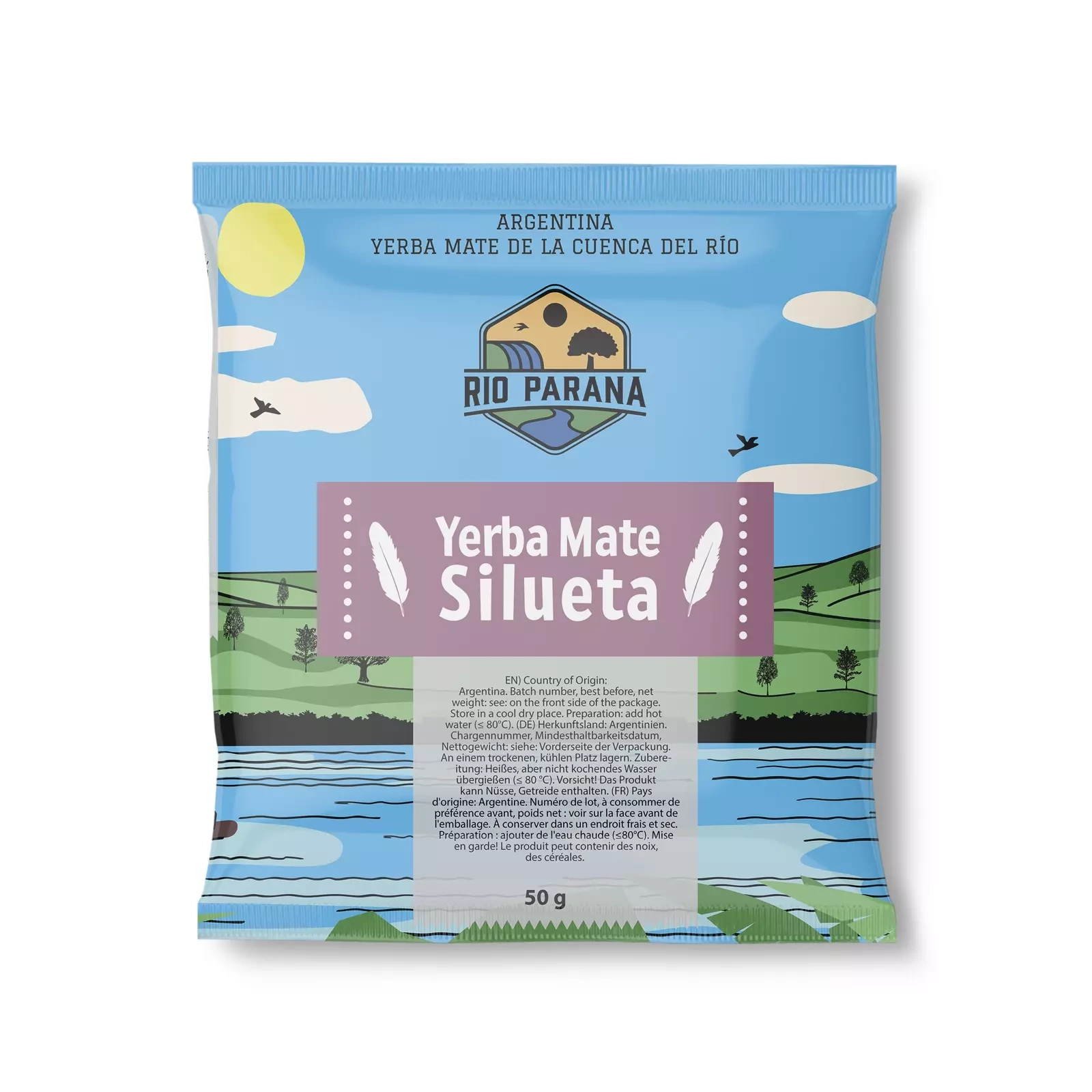Rio Parana Silueta – packaging