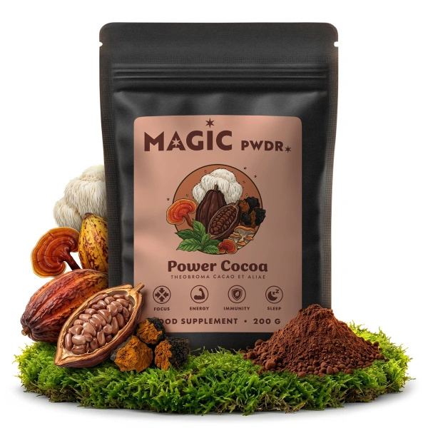 Magic Pwdr – Power Cocoa – Calm & Focus Blend 200 g