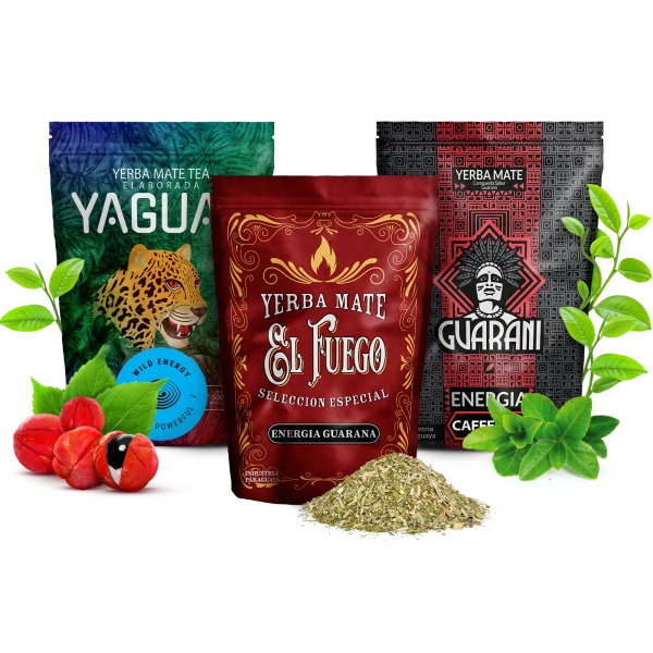 Yerba Mate 1.5KG DE KRACHTIGSTE CATEGORIE 1500g