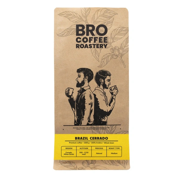 Set Bro Coffee Roastery Brazil Samba + Brazil Cerrado 2x1kg (2kg)