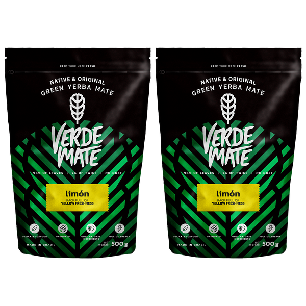 Yerba Verde Mate Green Limon 2x 0,5kg