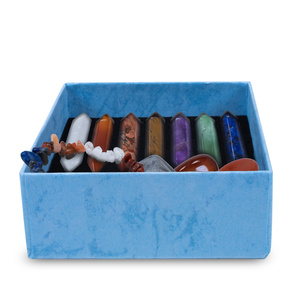 Set chakrastenen met armband - in geschenkverpakking