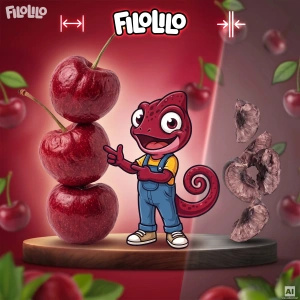 FiloLilo – Gevriesdroogde kersen (hele, ontpit) 100 g